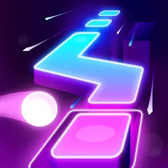 Взломанная Dancing Ballz: Magic Tiles (Дансинг Болз)  [МОД Много денег] - полная версия apk на Андроид