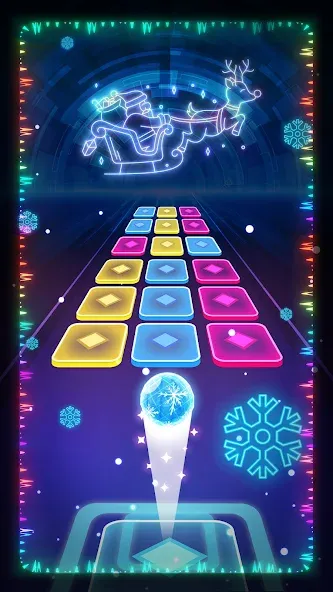 Color Hop 3D - Music Game (Цветной Хоп 3D)  [МОД Много монет] Screenshot 2