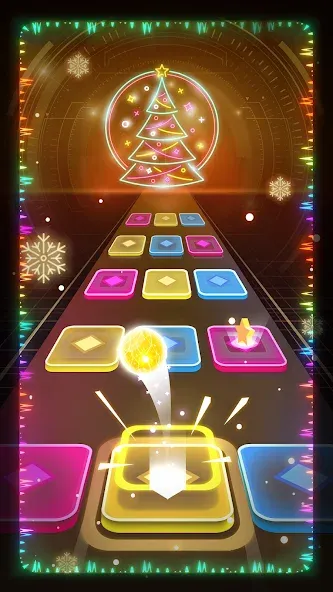 Color Hop 3D - Music Game (Цветной Хоп 3D)  [МОД Много монет] Screenshot 4