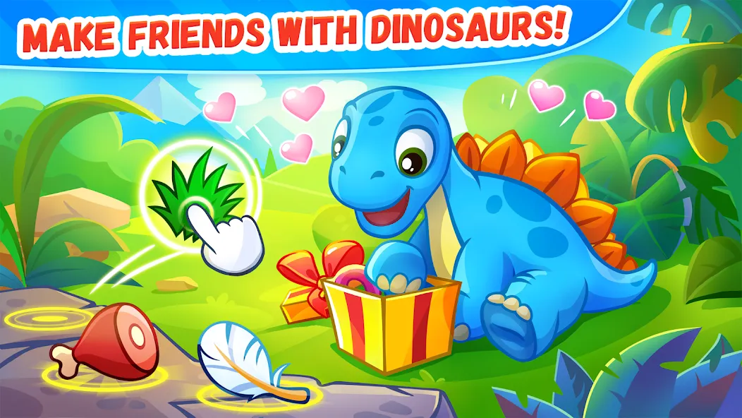 Dinosaur games for kids age 2  [МОД Unlocked] Screenshot 4