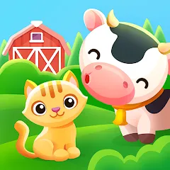 Взломанная Animal sounds games for babies  [МОД Unlimited Money] - полная версия apk на Андроид