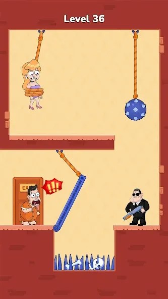 Cut Master: Fun Rope Cut Game (Кат зе Роуп)  [МОД Mega Pack] Screenshot 1