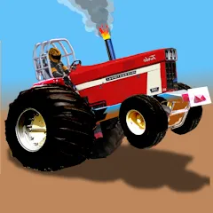 Скачать взломанную Tractor Pull  [МОД Unlimited Money] - стабильная версия apk на Андроид