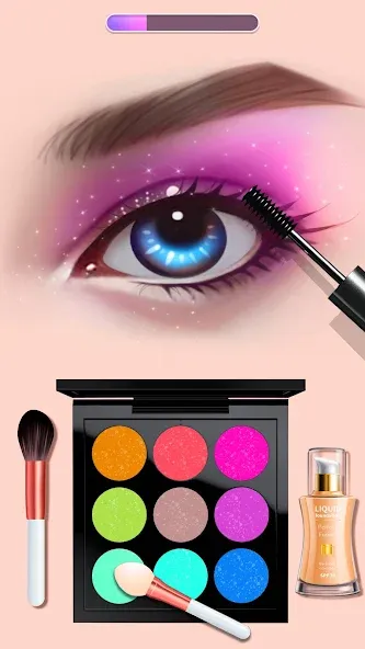 Makeup Kit - Color Mixing  [МОД Все открыто] Screenshot 3