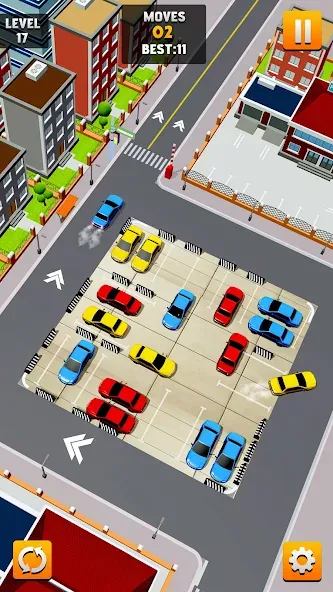 Park Master: Car Parking Jam (Парк Мастер)  [МОД Бесконечные монеты] Screenshot 1