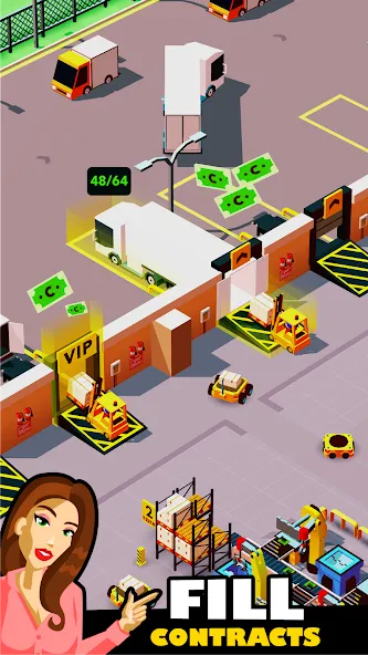 Idle Smartphone Tycoon Factory (Смартфон Фабрика Айдл Тайкун)  [МОД Много денег] Screenshot 5