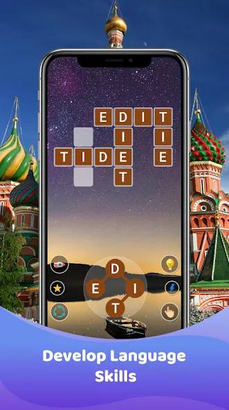 Word Game : Crossword (Кроссворд)  [МОД Много денег] Screenshot 2