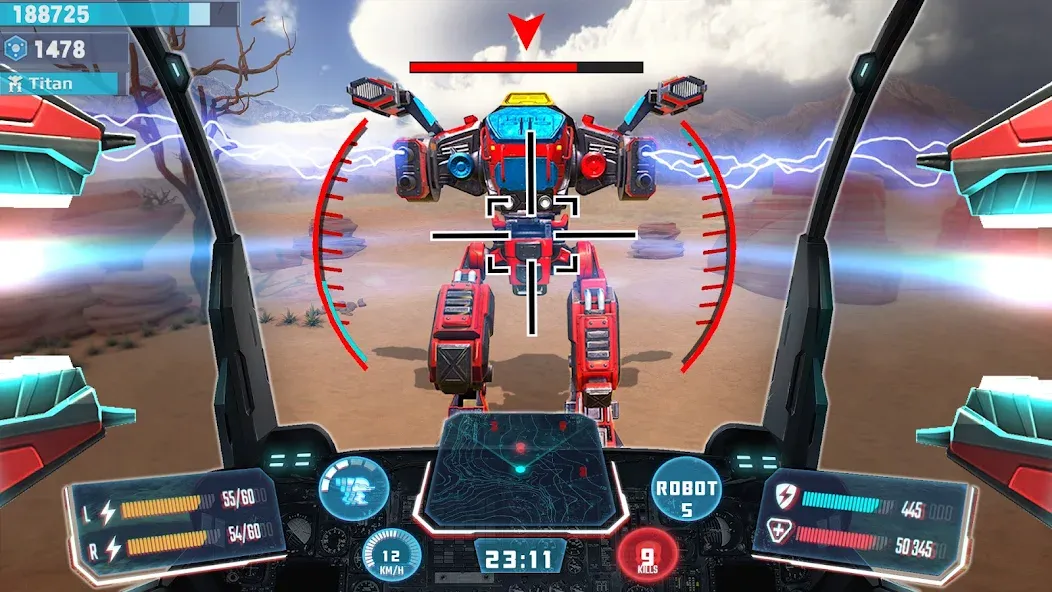 Mech Robot Wars - Multi Robot  [МОД Меню] Screenshot 4