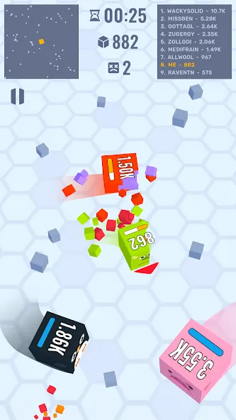 Cube Zone io  [МОД Все открыто] Screenshot 3