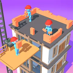 Взломанная My Tiny Tower (Мой маленький небоскреб)  [МОД Все открыто] - полная версия apk на Андроид