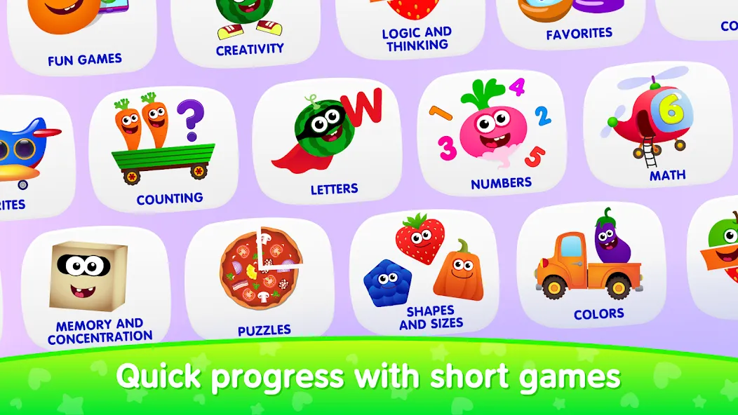 Educational games for kids 2-4  [МОД Unlimited Money] Screenshot 1