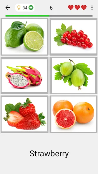 Fruit and Vegetables - Quiz  [МОД Много денег] Screenshot 2