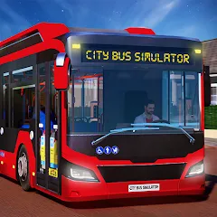 Скачать взломанную City Bus Simulator: Bus Games (Риал Сити Бас Симулятор Геймс)  [МОД Unlimited Money] - полная версия apk на Андроид