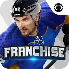 Скачать взлом Franchise Hockey 2024 (Франшиз Хоккей 2019)  [МОД Много монет] - последняя версия apk на Андроид