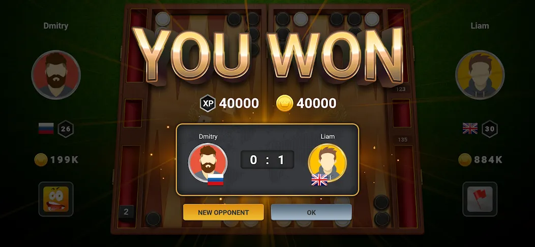 Backgammon Champs - Board Game (Бэкгаммон Чемпс)  [МОД Бесконечные монеты] Screenshot 4