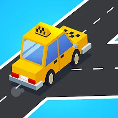 Взломанная Taxi Run: Traffic Driver (Такси Ран)  [МОД Unlimited Money] - стабильная версия apk на Андроид