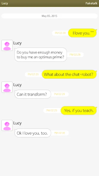Faketalk - Chatbot (Фэйкталк)  [МОД Много денег] Screenshot 2
