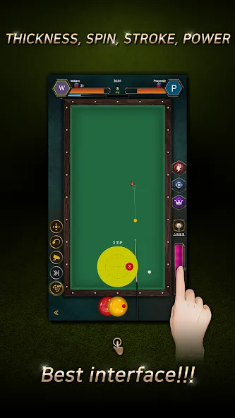 Real Billiards Battle - carom (Риал Бильярдс Батл)  [МОД Все открыто] Screenshot 3