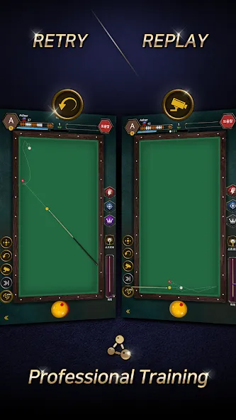 Real Billiards Battle - carom (Риал Бильярдс Батл)  [МОД Все открыто] Screenshot 5