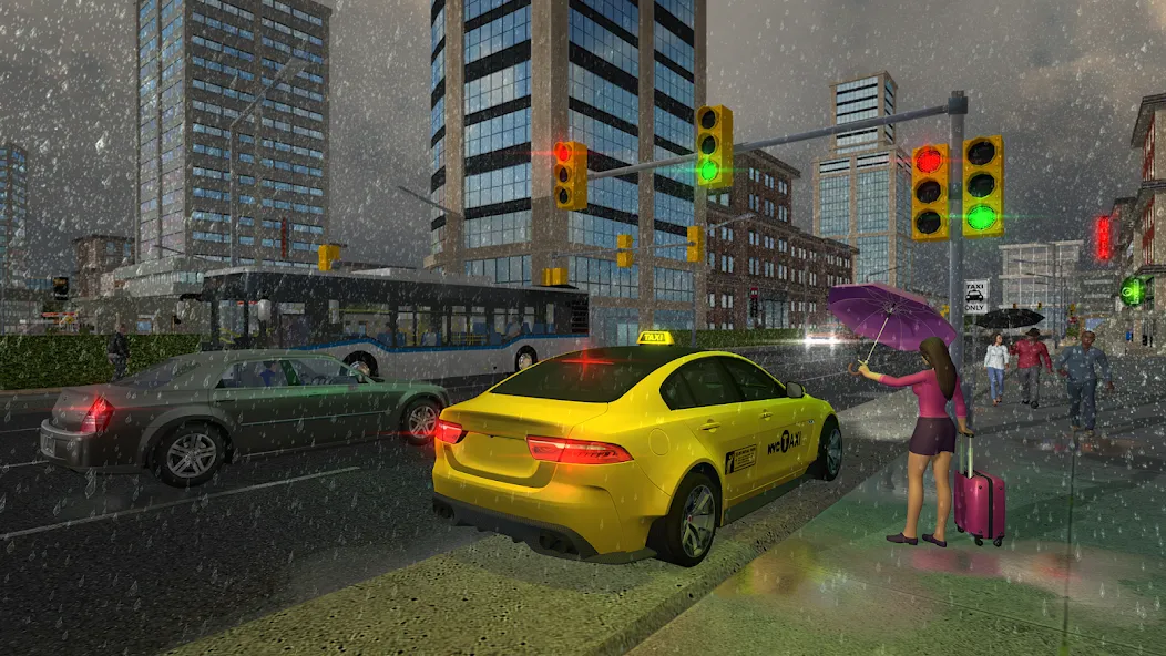 Taxi Game 2  [МОД Бесконечные деньги] Screenshot 1