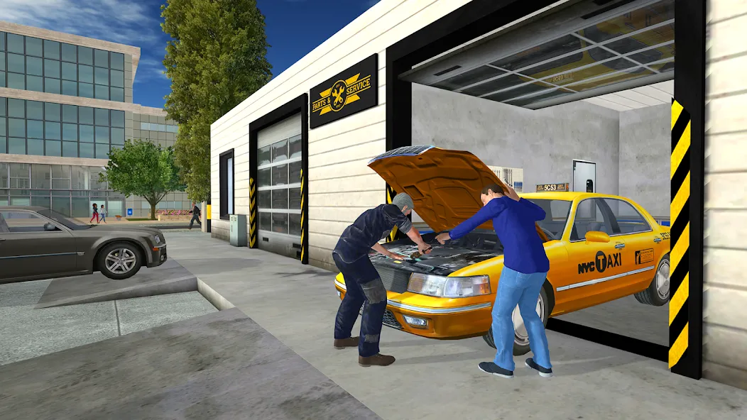 Taxi Game 2  [МОД Бесконечные деньги] Screenshot 4