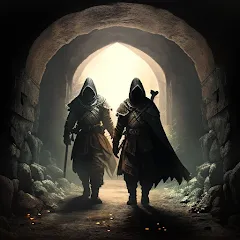 Скачать взломанную Moonshades RPG Dungeon Crawler (Муншейдс)  [МОД Unlimited Money] - последняя версия apk на Андроид