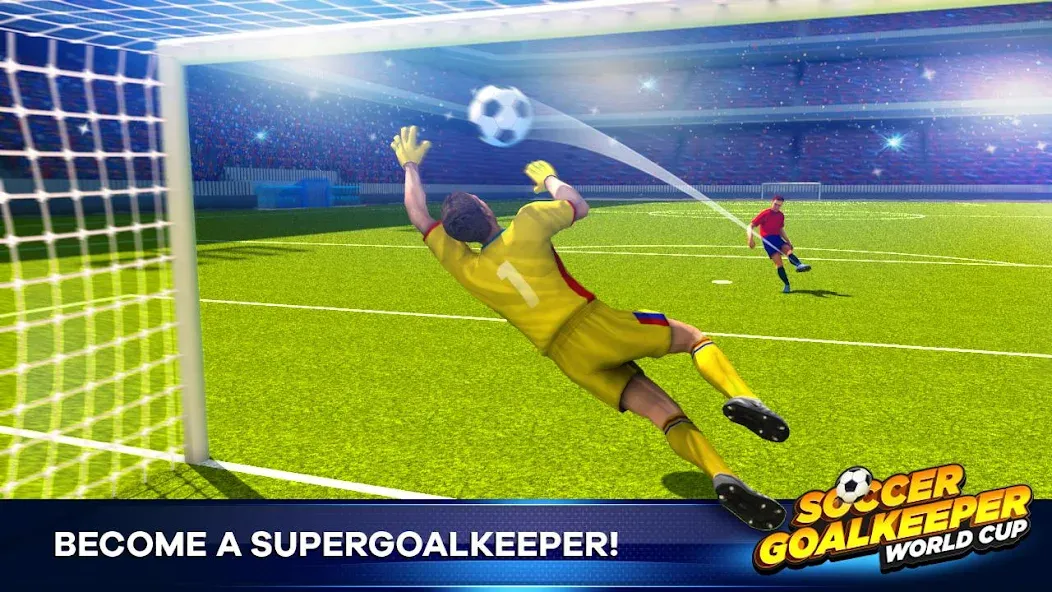 Soccer Goalkeeper Games 2024  [МОД Бесконечные монеты] Screenshot 4