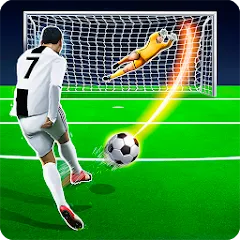 Взломанная Shoot Goal - Soccer Games 2022 (Шут Гоал)  [МОД Меню] - последняя версия apk на Андроид