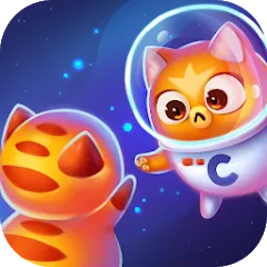 Скачать взломанную Space Cat Evolution: Kitty col  [МОД Unlimited Money] - стабильная версия apk на Андроид