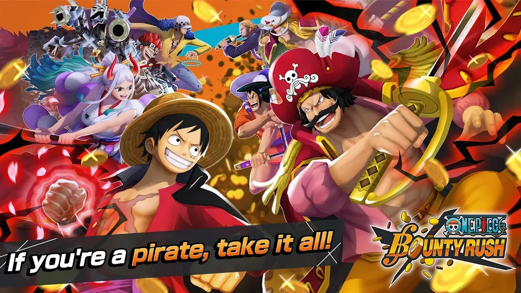 ONE PIECE Bounty Rush (ВАН ПИС Баунти Раш)  [МОД Бесконечные монеты] Screenshot 1