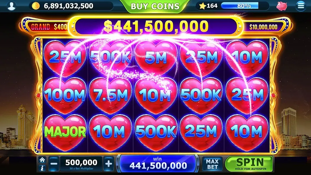 Slots of Vegas (Слоты Вегаса)  [МОД Mega Pack] Screenshot 2