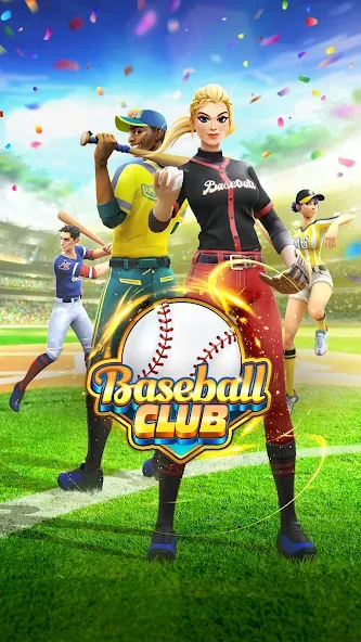 Baseball Club: PvP Multiplayer (Бейсбольный клуб)  [МОД Все открыто] Screenshot 5