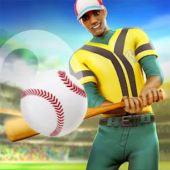 Взломанная Baseball Club: PvP Multiplayer (Бейсбольный клуб)  [МОД Все открыто] - полная версия apk на Андроид