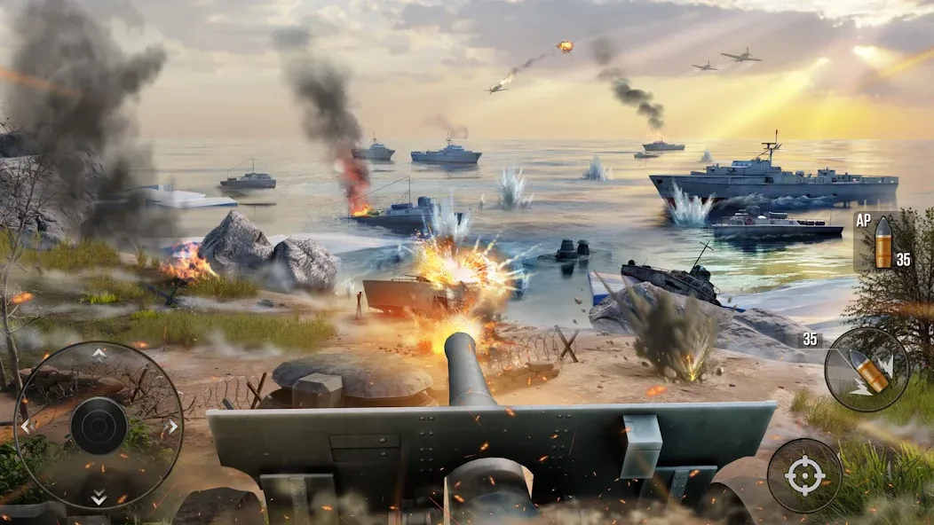 World of Artillery: Cannon War (Ворлд оф Артиллери)  [МОД Бесконечные монеты] Screenshot 2