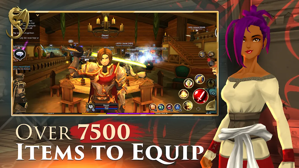 AdventureQuest 3D MMO RPG (АдвенчурКвест 3Д ММО РПГ)  [МОД Много денег] Screenshot 4