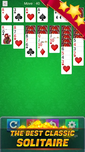 Solitaire Classic (Солитер Классик)  [МОД Бесконечные деньги] Screenshot 1