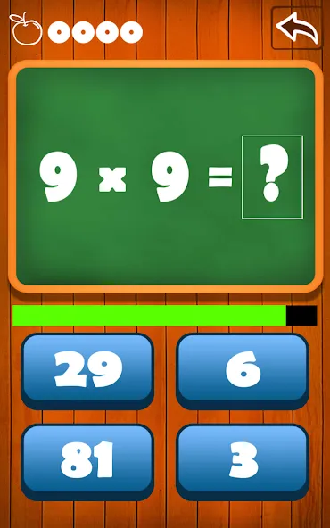 Learn multiplication table  [МОД Бесконечные деньги] Screenshot 2