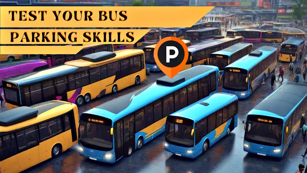 Bus Simulator 3D Bus Games (Городское автобусное симуляторение)  [МОД Бесконечные монеты] Screenshot 3