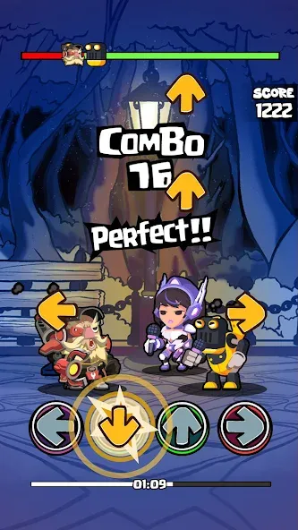 Beat Fight:Full Mod Battle (Бит Файт)  [МОД Много монет] Screenshot 2