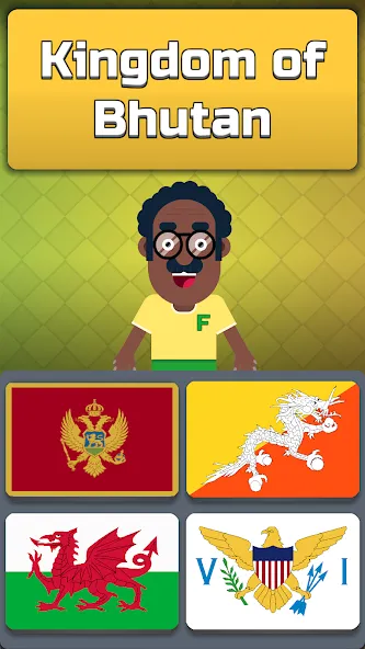 Geography: Flags Quiz Game  [МОД Меню] Screenshot 3