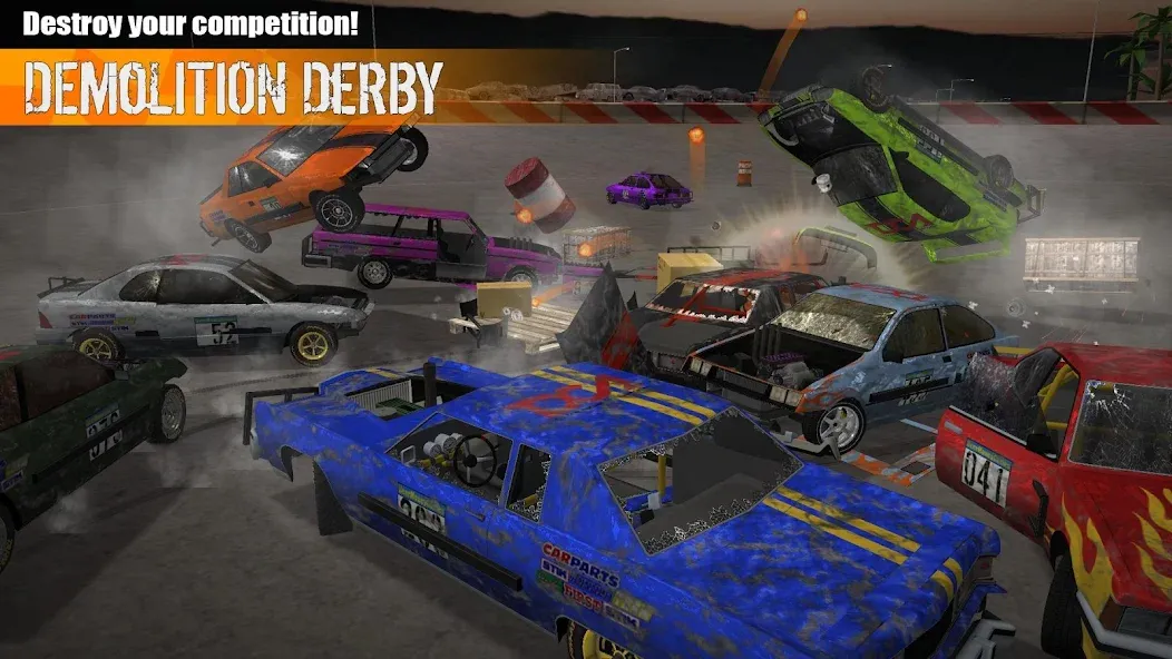 Demolition Derby 3 (Демолиция Дерби 3)  [МОД Бесконечные деньги] Screenshot 2