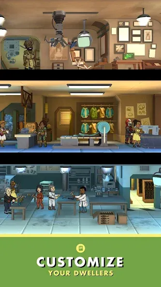 Fallout Shelter (Фоллаут Шелтер)  [МОД Menu] Screenshot 5