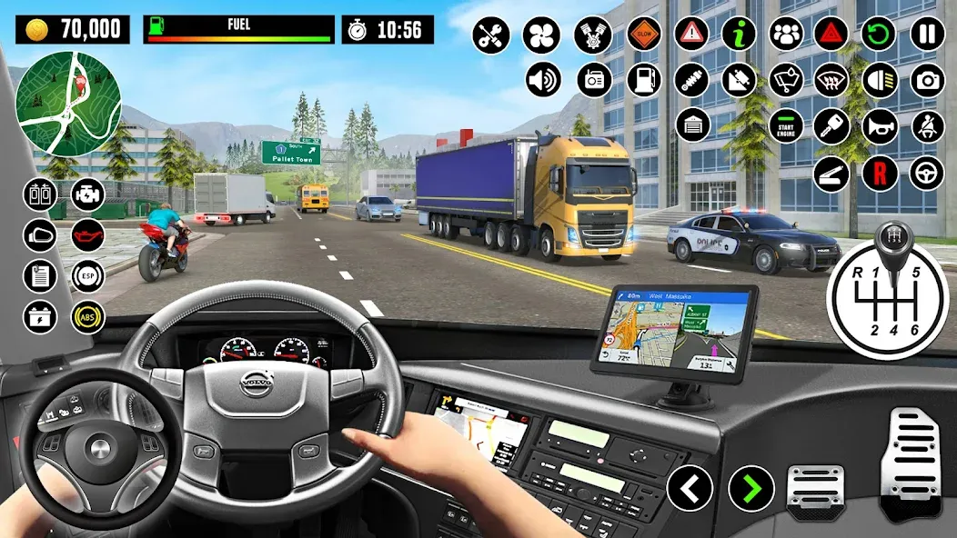 Bus Driving School : Bus Games  [МОД Все открыто] Screenshot 3