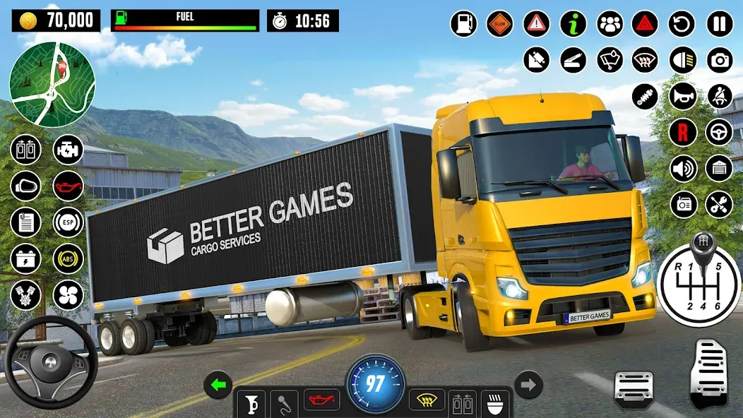 Truck Games - Driving School  [МОД Unlocked] Screenshot 1