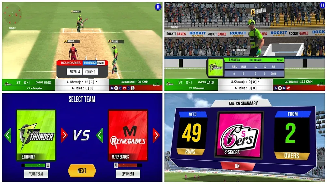 Aussie T20 Cricket Game 2023  [МОД Много монет] Screenshot 4