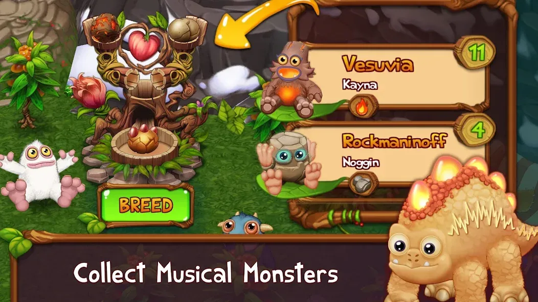 Singing Monsters: Dawn of Fire (Сингинг Монстерс)  [МОД Menu] Screenshot 1