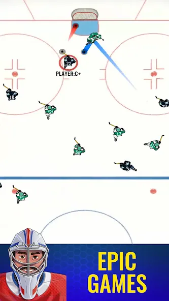 Superstar Hockey (уперстар Хоккей)  [МОД Все открыто] Screenshot 2