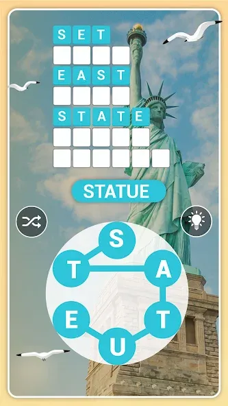 Word City Classic: Word Search (Уорд Сити Классик)  [МОД Бесконечные деньги] Screenshot 3