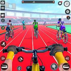 Взлом BMX Cycle Race 3d Cycle Games (гонка на велосипедах 3D игры на велосипеде)  [МОД Menu] - полная версия apk на Андроид