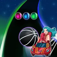 Взлом Billie Eilish : Rolling Ball (Билли Айлиш)  [МОД Бесконечные монеты] - последняя версия apk на Андроид